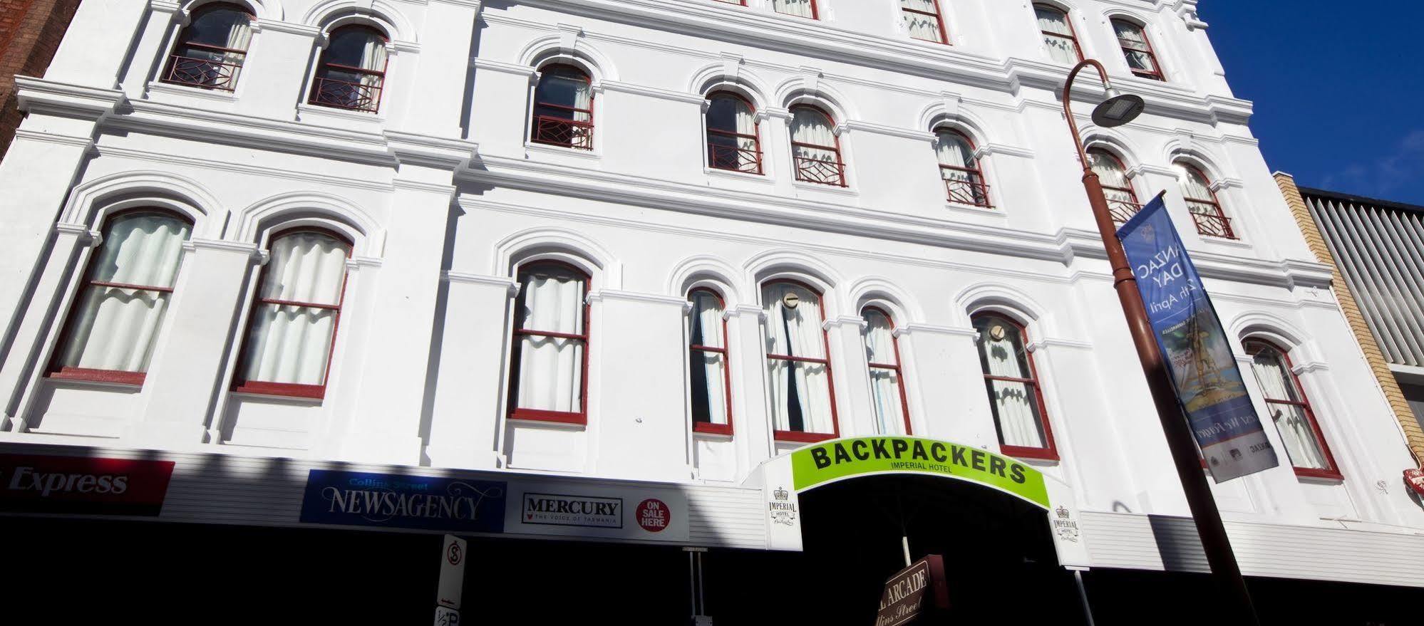 Backpackers Imperial Hotel Hobart Exteriör bild